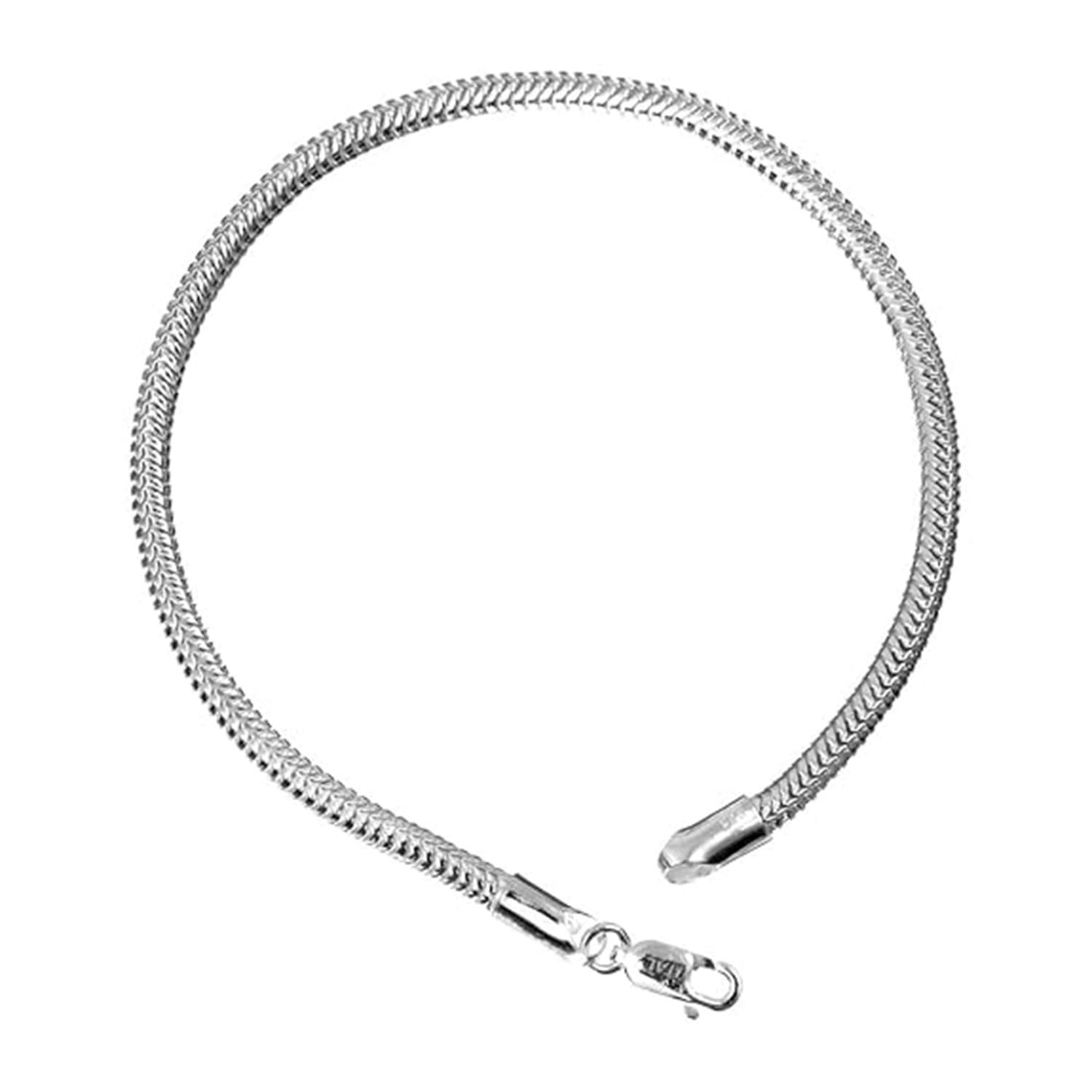 Peora Silver Plated Openable Fancy Bracelet Fashion Jewellery Gift for Boys & Men - Image 5