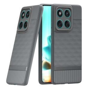 Shockproof Case for Motorola Moto Edge 60 5G / Edge 60 Fusion 5G | Full Camera Protection | TPU Flexible Back Cover for Motorola Moto Edge 60 5G / Edge 60 Fusion 5G (Graphite Grey)