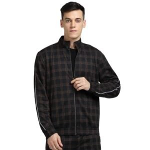 JACK & JONES Men Striped Tailored Jacket