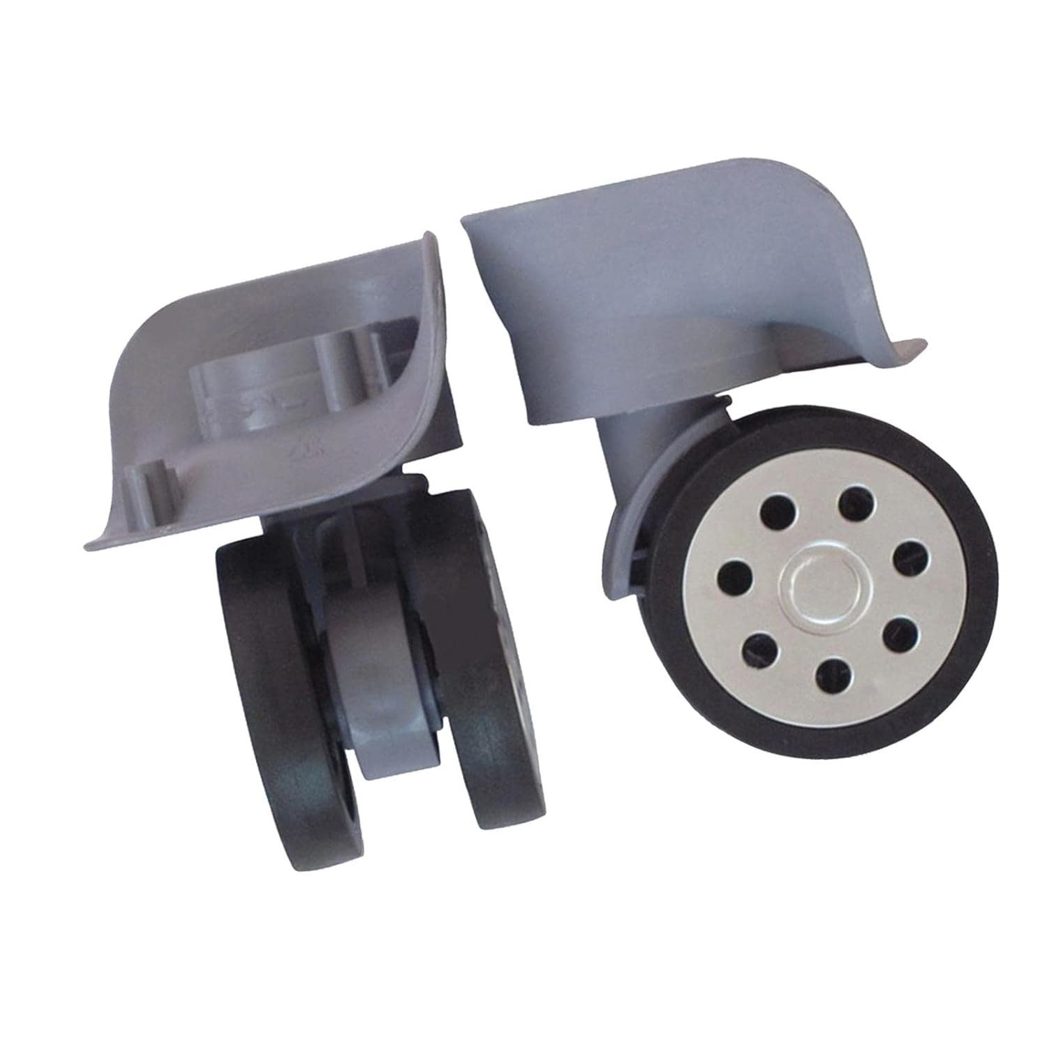 Luggage Replacement Wheels Trolley Case Suitcase Wheels Swivel Wheel Casters Gray|Portable Digital Weighing Scale for Gas Cylinder, Luggage, Travel, Bag for Women&Men, Rolling Luggage Bag| - Image 4