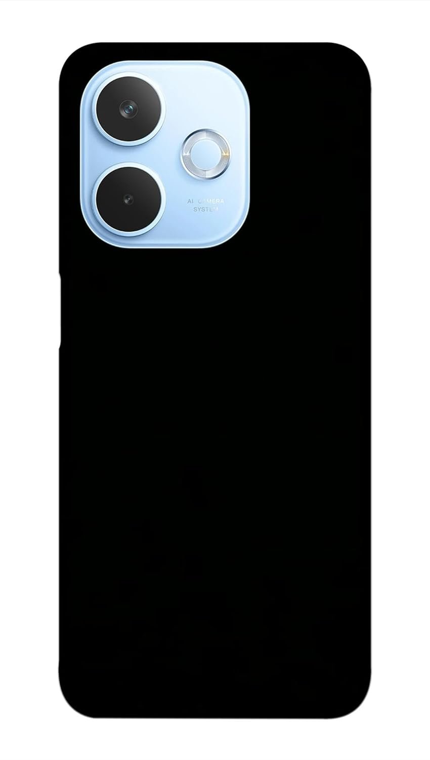 NDCOM for Oppo A5 Pro 5G Back Cover | Oppo a5Pro Cover | Premium Oppo A5 Pro BackCover for Enhanced Protection | Solid Black Printed Hard Case