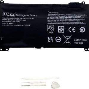 Maxelon RR03XL Laptop Battery Compatable with Hp ProBook 430 440 450 455 470 G4, 440 450 470 G5, MT20 Series HSTNN-PB6W HSTNN-LB7I HSTNN-LB71 851477-421 851477-541 851610-850 851610-855