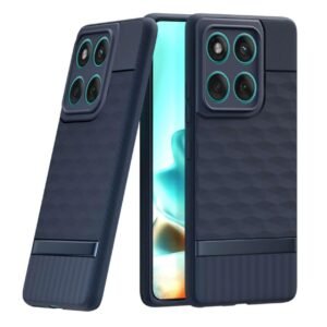 amazon basics Shockproof Case for Motorola Moto Edge 60 5G / Edge 60 Fusion 5G | Full Camera Protection | TPU Flexible Mobile Back Cover for Motorola Moto Edge 60 5G / Edge 60 Fusion 5G (Steel Blue)