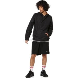 Bewakoof Air 1.0 Men’s Solid Regular Fit Full Sleeve Hooded Jacket