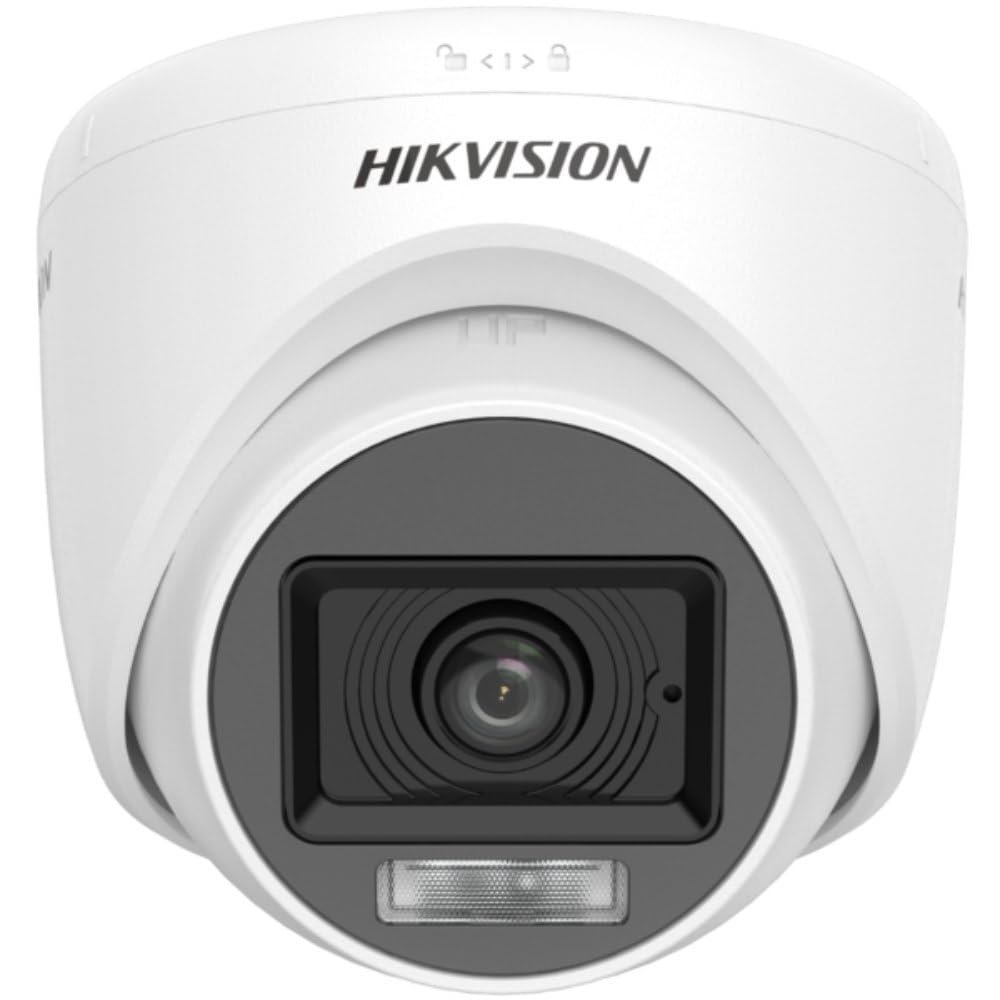 HIKVISION 3K Smart Hybrid Light Audio Indoor Fixed Turret Camera DS-2CE76K0T-LPFS Compaitable with JK Vision BNC