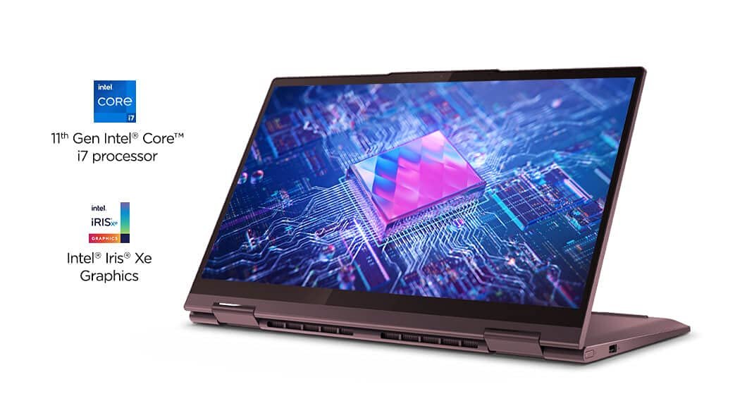 (Refurbished) Lenovo Yoga 7 AMD Ryzen 7 5800U 14" (35.36cm) FHD IPS Laptop (16GB/512 GB SSD/Windows 10/M - Image 2