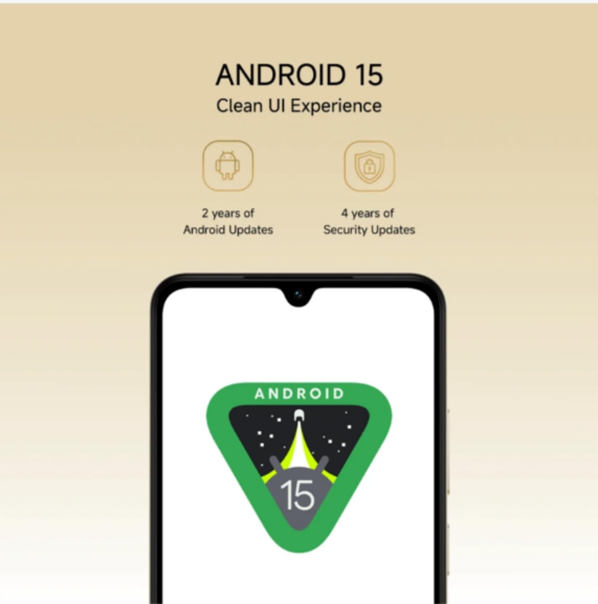 Redmi A5 (Jaisalmer Gold, 3GB RAM 64GB Storage) | Royale Design | Segment's Largest 17.47cm(6.88) and Smoothest 120Hz Display) | TUV Rhineland Triple Eye Protection Certified | 5200mAh Large Battery | Supports expandable storage: up to 2TB - Image 9