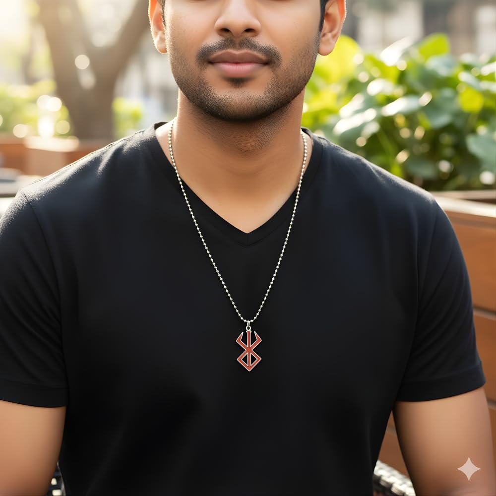 Anti-Tarnish Stainless Steel Necklace for Men, Stylish Pendant Necklace, Men's Jewellery for Gifting - Image 5