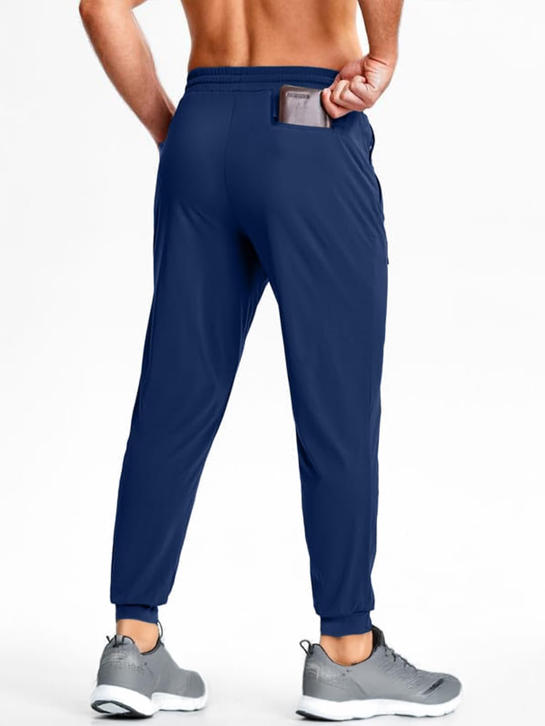 NOBERO Men's Regular Fit Mid Rise Joggers - Image 6