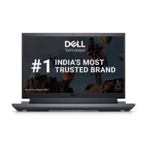 Dell G-series-15-5530-laptop - 15.6" FHD, Intel Core i5-13450HX, 16GB DDR5 RAM, 512GB SSD, NVIDIA GeForce RTX 3050, 4-Zone RGB Backlit Keyboard + G-Key, Dark Shadow Gray, Win 11 + H&S 2021, 2.65 Kg