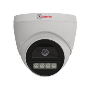 Trueview 2MP Dual Light HD Dome Wired CCTV Camera with Built-in Mic | Works with DVR (TVI/AHD/CVI/CVBS) | All Time Color Vision, 3.6mm Lens, 20M IR, 15M White LED | H.265 Compression