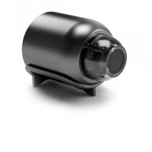 TECHNOVIEW WiFi 1080p Wired Small Size Camera Hd Audio Video Recording Work with Power Dc 5V 24 Hours Working Security Camera Digital Video Recorder Mini – Black