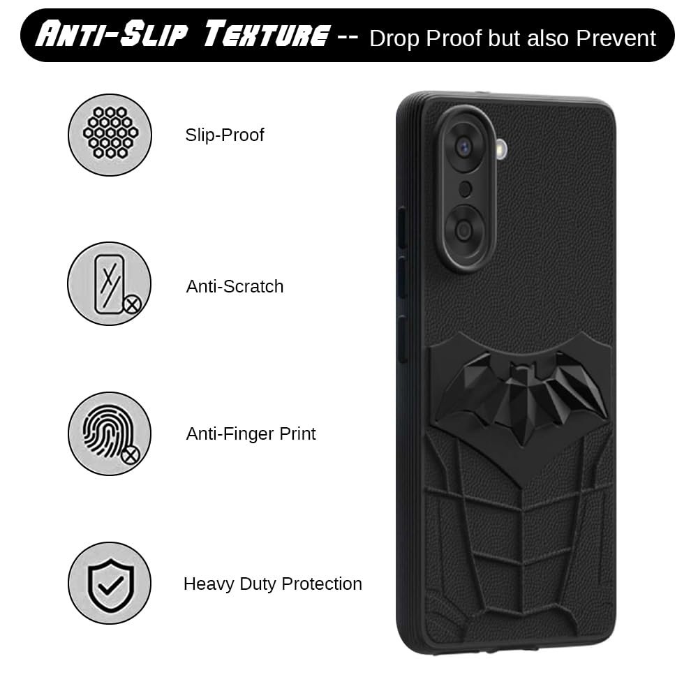 Amazon Brand-Solimo Basic Case for OnePlus Nord CE5 5G (Silicone_Black) - Image 5