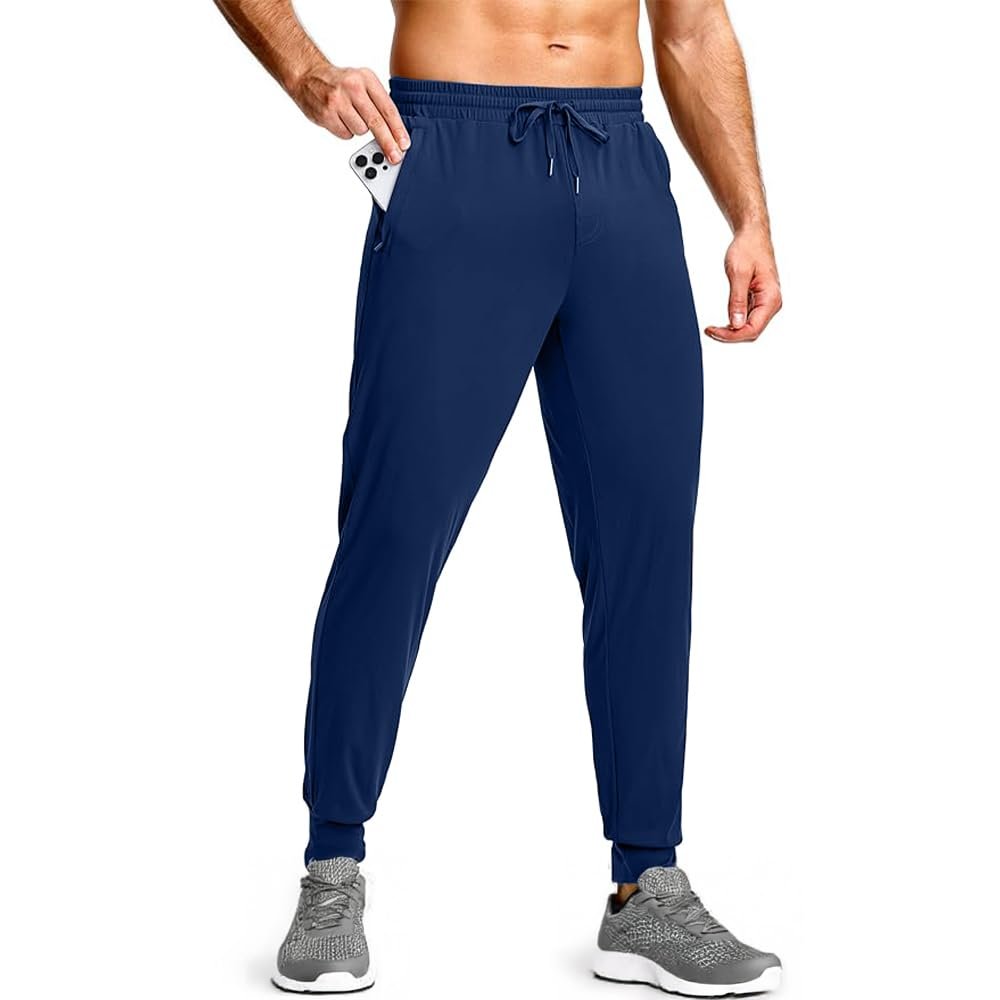 NOBERO Men's Regular Fit Mid Rise Joggers