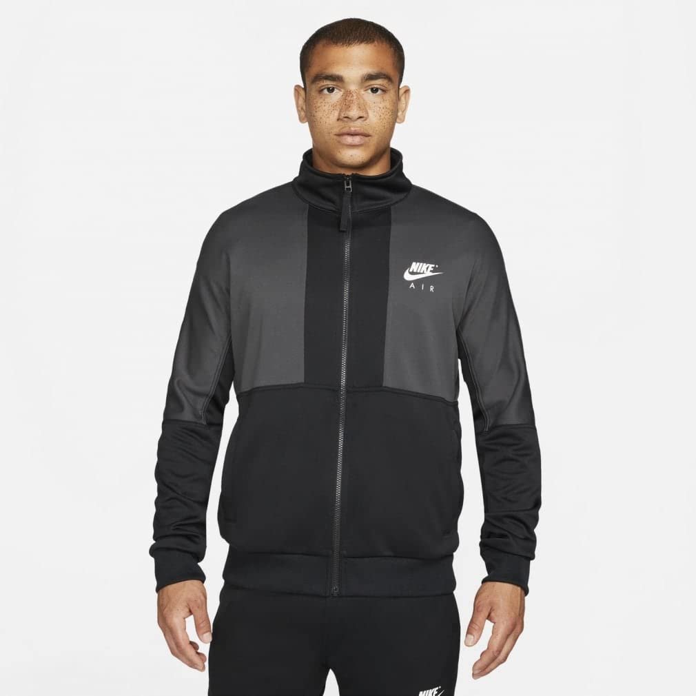 Nike-AS M NSW AIR PK JKT-BLACK/ANTHRACITE/WHITE-DD6338-010-L - Image 2