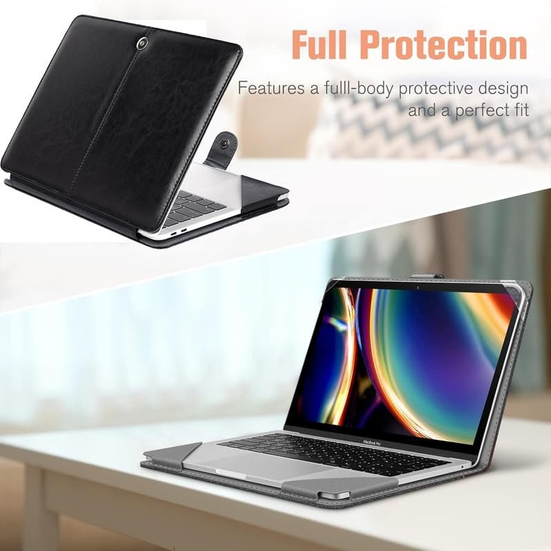 Dorca® Elegant PU Leather Laptop Case Cover for ASUS Vivobook 15 15.6" Thin and Light X515MA - Image 2
