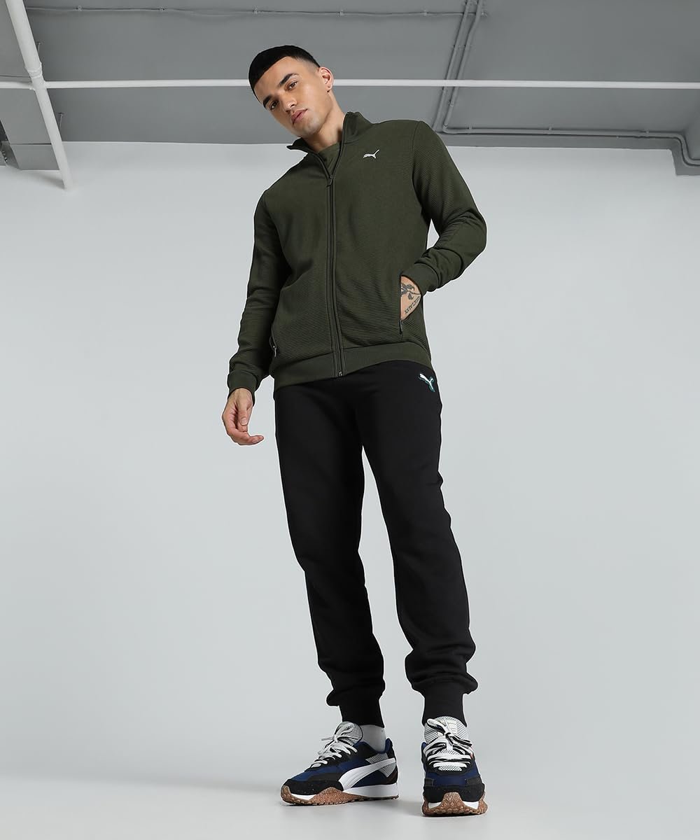 PUMA Mens Cotton Blend Standard Length Jacket - Image 5