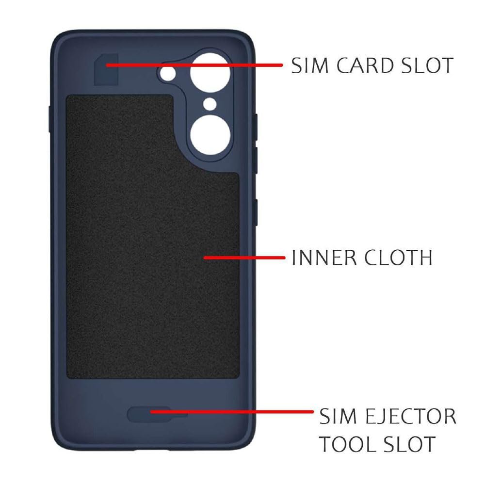Amazon Brand-Solimo Shockproof Case for OnePlus Nord CE5 5G | Full Camera Protection | TPU Flexible Back Cover for OnePlus Nord CE5 5G (Steel Blue) - Image 6