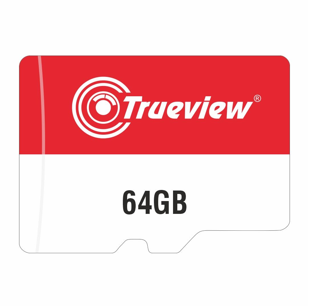 Trueview 64GB Memory Card Class 10, Up to 70 Mbps Reading & 30 Mbps Writing Speed with High Performance of Data Transfer & Lower Power Consumption for Portable Devices