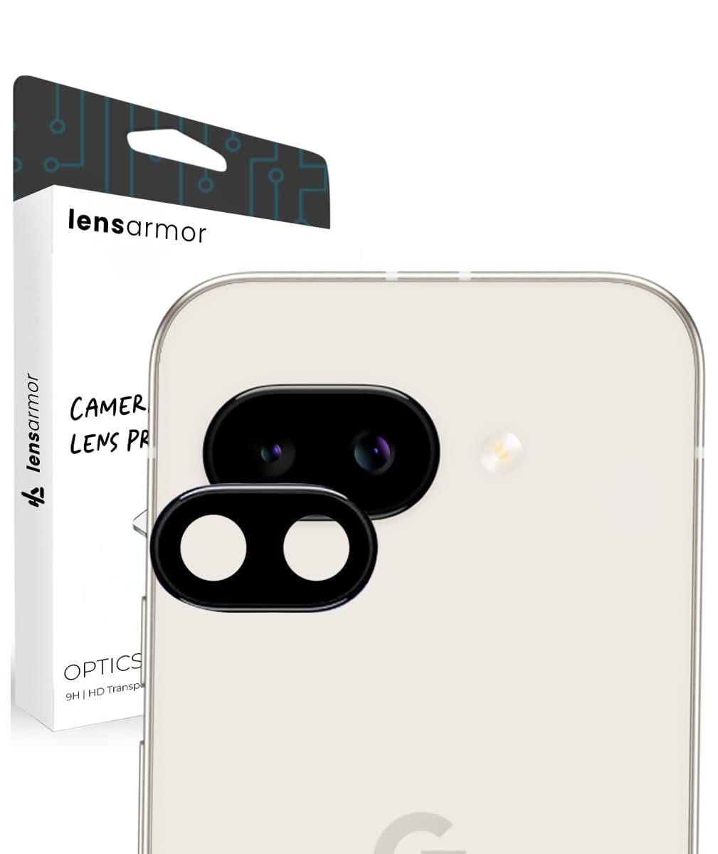 9a Camera Lens Protector | 9H Tempered Glass | Anti-Scratch, Ultra Clear, Pack of 1 | P ixel 9a Camera Glass Cover