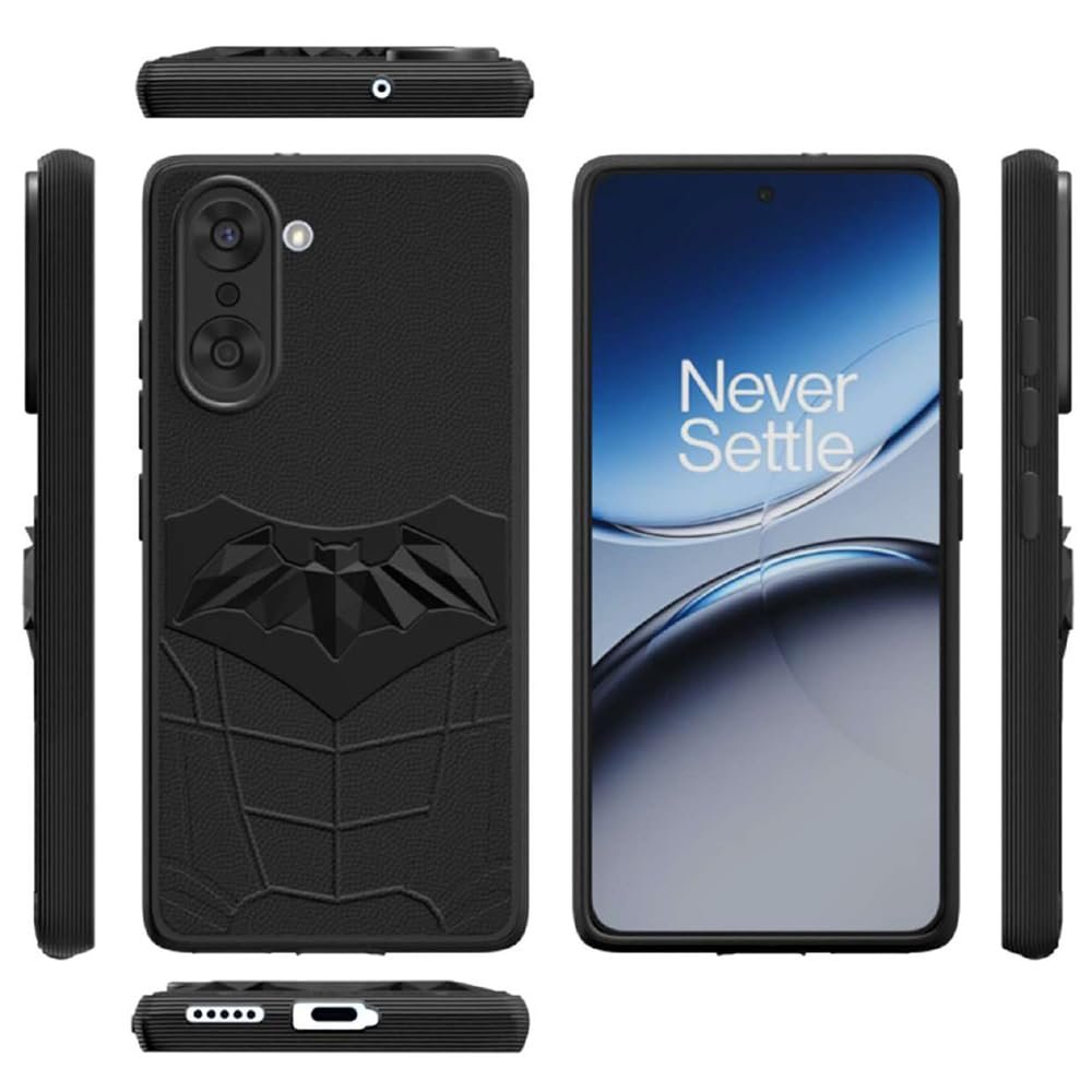 Amazon Brand-Solimo Basic Case for OnePlus Nord CE5 5G (Silicone_Black) - Image 3