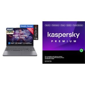 Lenovo Smartchoice Ideapad Slim 3 13Th Gen Intel Core I7-13620H 15.3 Inch(38.8Cm) WUXGA IPS Laptop(16GB RAM/512GB S + Kaspersky Premium 1 Device 1 Year (Physical Pack)