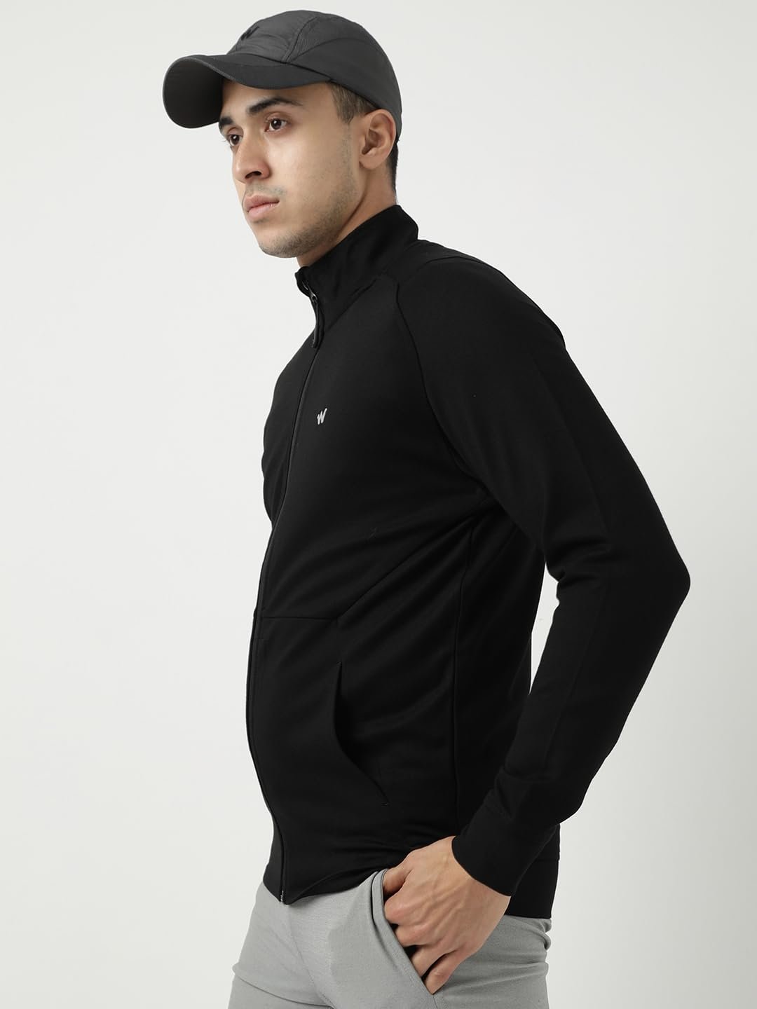 Wildcraft Men's Nylon Standard Trainer 4 Way Stretch Jacket, 42182 - Image 3