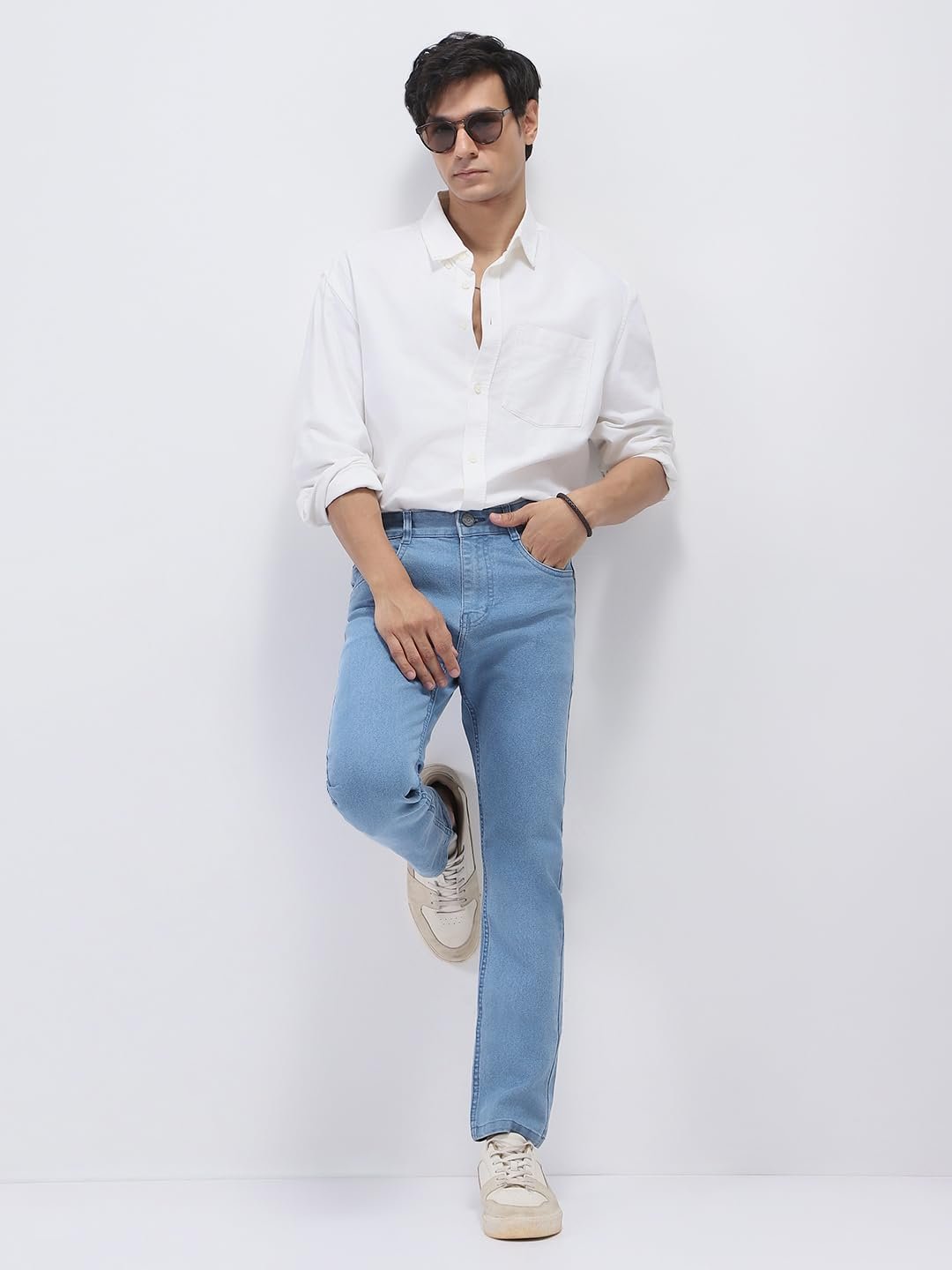 Urbano Fashion Men's Slim Fit Denim Jeans Stretchable - Image 5