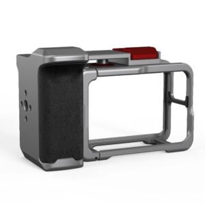 TEKTONIC EG-01 Explorer Grip “Street Snap” for DJI Osmo Action 5 Pro – Magnetic Quick-Release Handle & Retro Frame Holder | Camera Grip for Street Photography, Vlogging & Travel Filmmaking