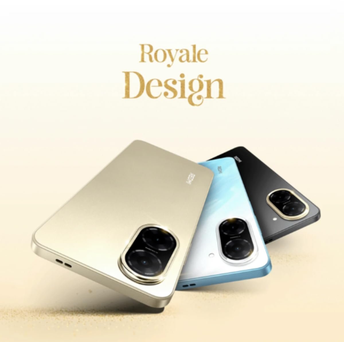 Redmi A5 (Jaisalmer Gold, 3GB RAM 64GB Storage) | Royale Design | Segment's Largest 17.47cm(6.88) and Smoothest 120Hz Display) | TUV Rhineland Triple Eye Protection Certified | 5200mAh Large Battery | Supports expandable storage: up to 2TB - Image 2