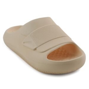 Liberty A-HA DREAMWALKM Casual Slider For Men – Black, Grey, Dark Grey & Khaki | Slip-on/Flip Flops – Durable and Lightweight | Comfortable and Soft Outsole for Everyday Wear – Stylish Footwear