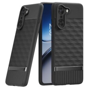 amazon basics Shockproof Case for OnePlus Nord CE5 5G | Full Camera Protection | TPU Flexible Back Cover for OnePlus Nord CE5 5G (Matte Black)
