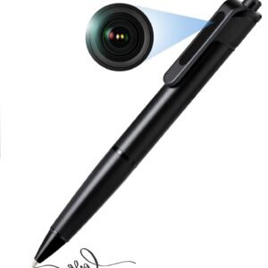 DIVINE 1080P Body Camera Pen [Upgraded 2024] – Body Cam with HD Video or Picture Taking, SD Card Storage, and Manual Control for Privacy Compliance (DSC-24)