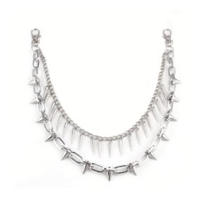 Pants Chain for Men Women Hip Hop Jean Chains Punk Belt Chain Biker Chain Key Chain Pocket Chains