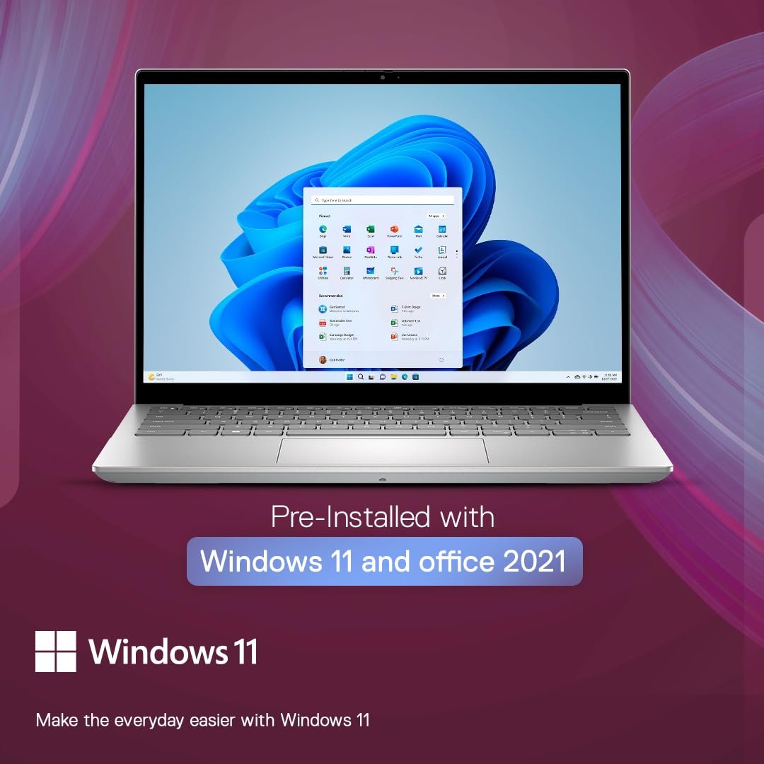 Dell Inspiron 5430 13th Gen Laptop, Intel i5-1335U/8GB LPDDR5/512GB SSD/ 14.0" (35.56Cms) FHD+ Comfortview/Backlit KB/Win 11 + MSO'21/Mcafee 15 Months/Platinum Silver/Thunderbolt 4.0 Port/1.59KGs - Image 13