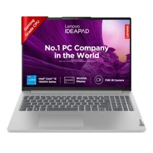 Lenovo IdeaPad Slim 5 13th Gen Intel Core i5 13500H 16"(40.6cm) WUXGA IPS Laptop (16GB/512GB SSD/Win 11/Office 2021/Backlit KB/FHD Camera/Alexa/3 Month Game Pass/Cloud Grey/1.89Kg), 82XF003CIN