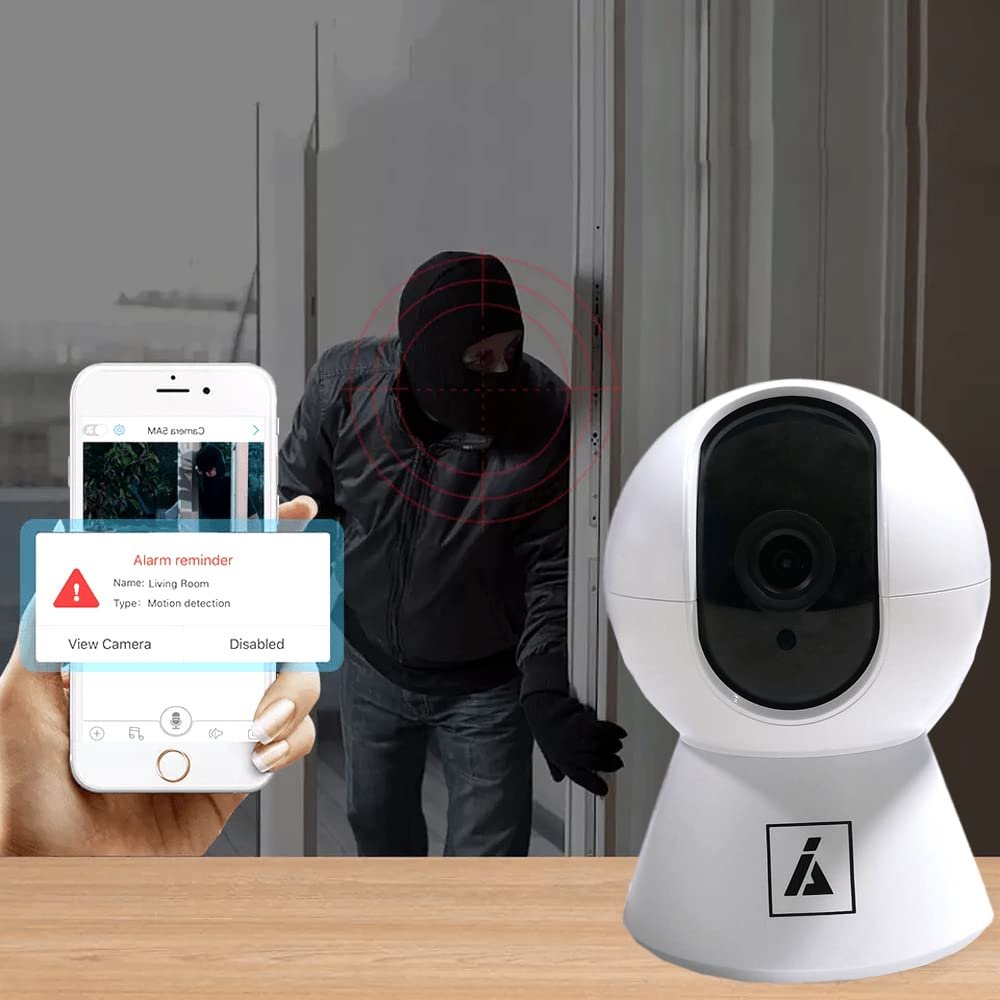 C300 PTZ 2MP Full HD Smart Wi-Fi CCTV Home Security Camera | 355° with Pan Tilt | View & Talk | Motion Alert | Night Vision | SD Card (Upto 128 GB), Two Way Talk - Image 3