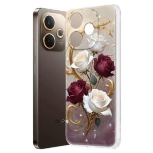 Soft Silicon Slimfit Back Cover for Oppo A5 Pro 5G, Stylish Printed Back Cover for Oppo A5 Pro 5G -D3213