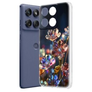 Fashionury Soft Silicone Designer Printed Full Protection Printed Back Case Cover for Motorola Edge 60 Fusion -D3197