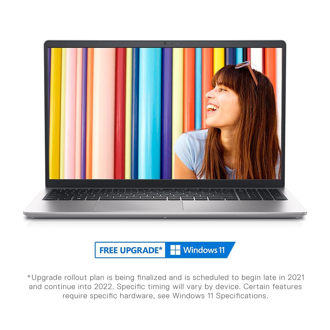 Dell 15 (2021) AMD Ryzen 3-3250U Laptop, 8GB DDR4, 256GB SSD, Windows 10 + MS Office, Radeon Graphics, 15.6 inches FHD Display, Carbon Black (Inspiron 3515, D560523WIN9BE), 1.8kg - Image 4