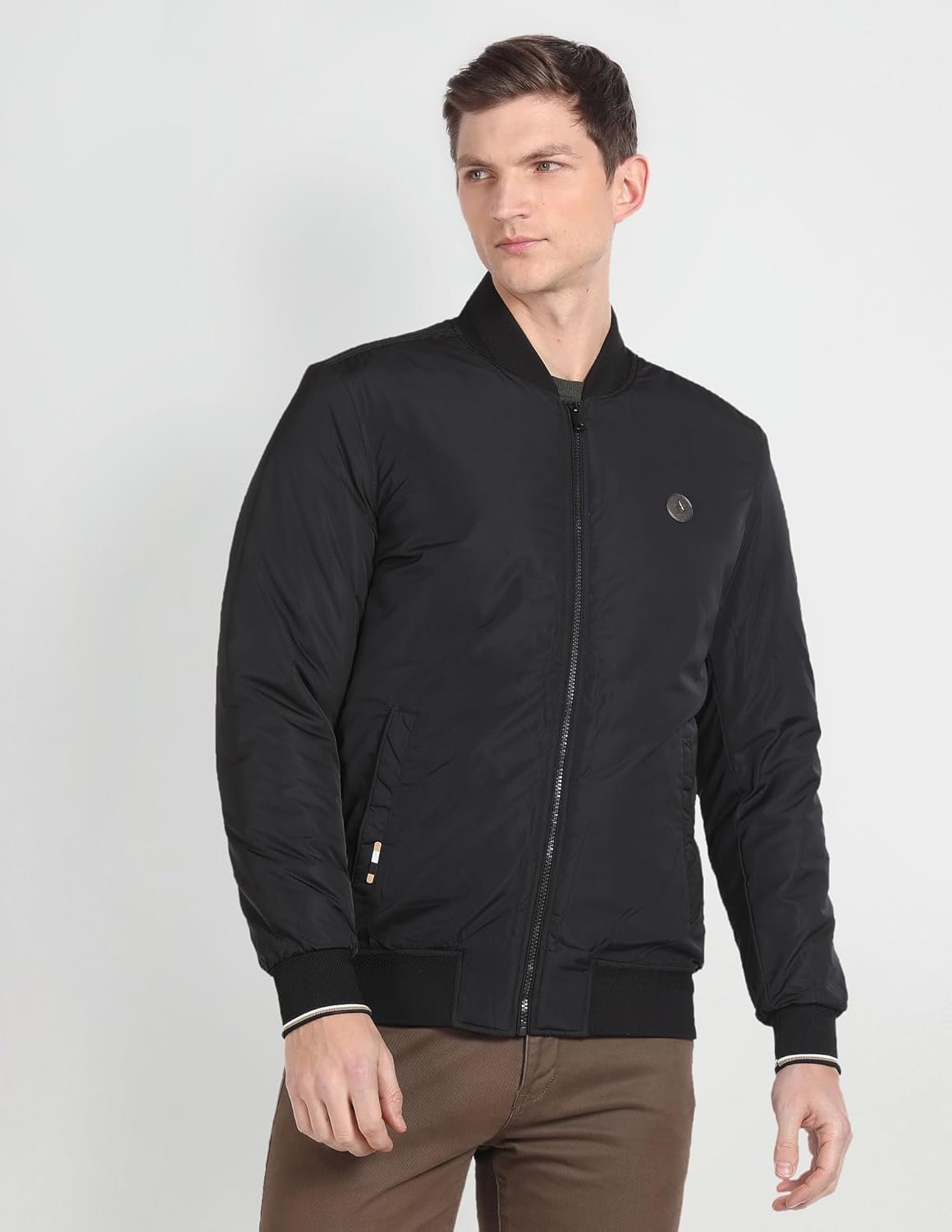 Arrow Men's Polyester Crop A-Line Coat - Image 7