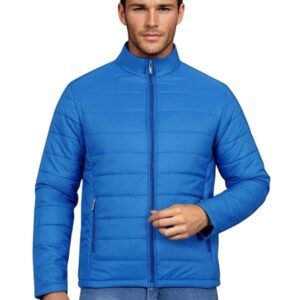 KOTTY Men’s Heavy-Duty Puffer Jacket for Winter Travel, Outdoor Hiking, and Urban Street Styling