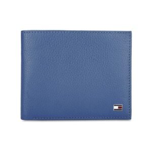 Tommy Hilfiger Leather Bright Cobalt Men’s Wallet (TH/BECKEN20), Blue