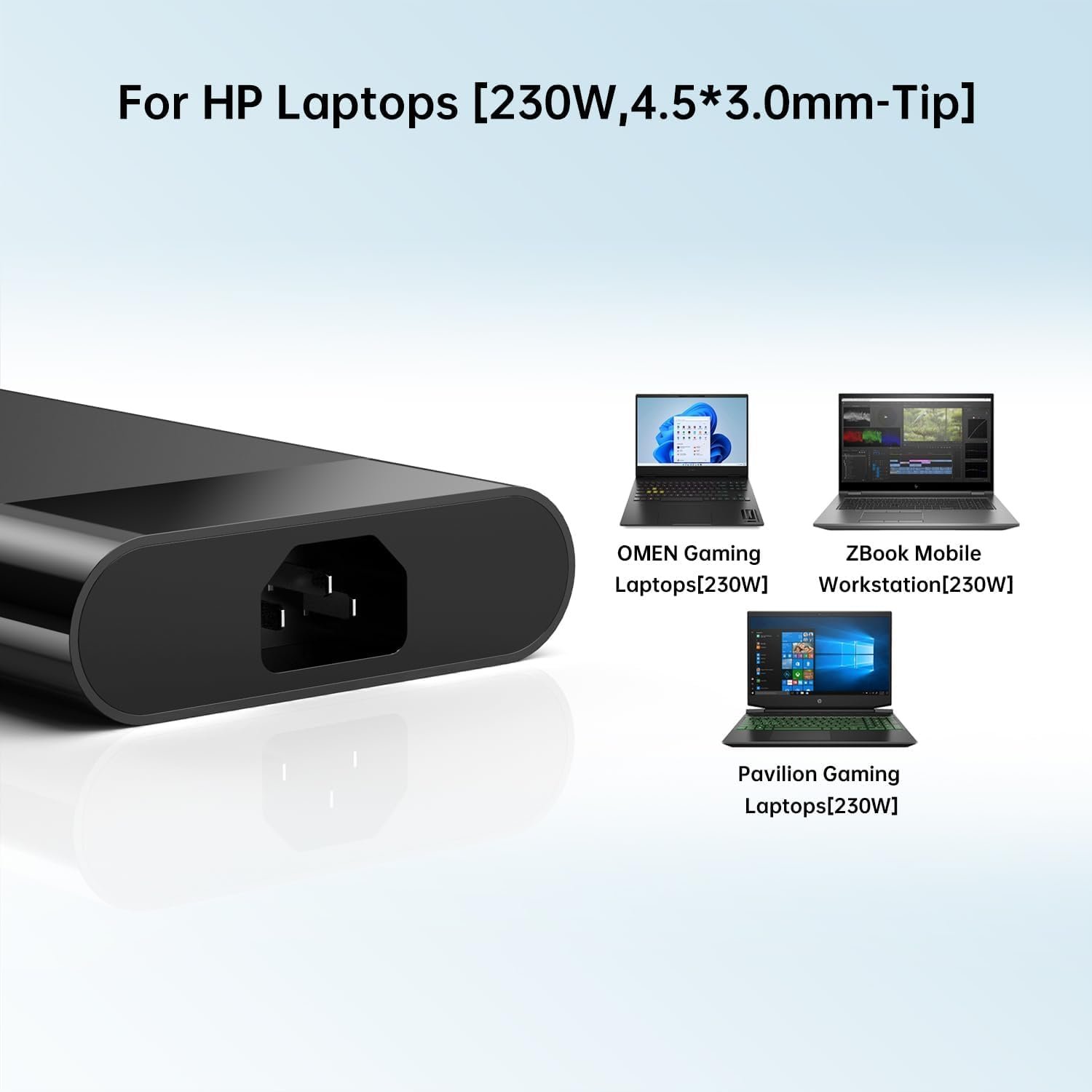 HP Zbook 230W Slim Smart 4.5mm AC Adapter (R-41012327) - Image 4