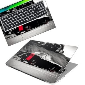 Car Full Body Vinyl Laptop Skin/Sticker/Cover Upto 15.6 Inches Laptops Laminated-Removable-HD Quality Compatible for Hp-Dell-Sony-Lenovo-Asus etc.(15x10 Inches)