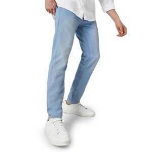 Urbano Fashion Men Mid Rise Slim Fit Washed Jeans Stretchable