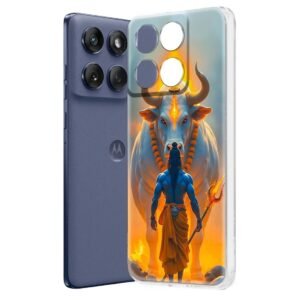 Fashionury Soft Silicone Designer Printed Full Protection Printed Back Case Cover for Motorola Edge 60 Fusion -D2253