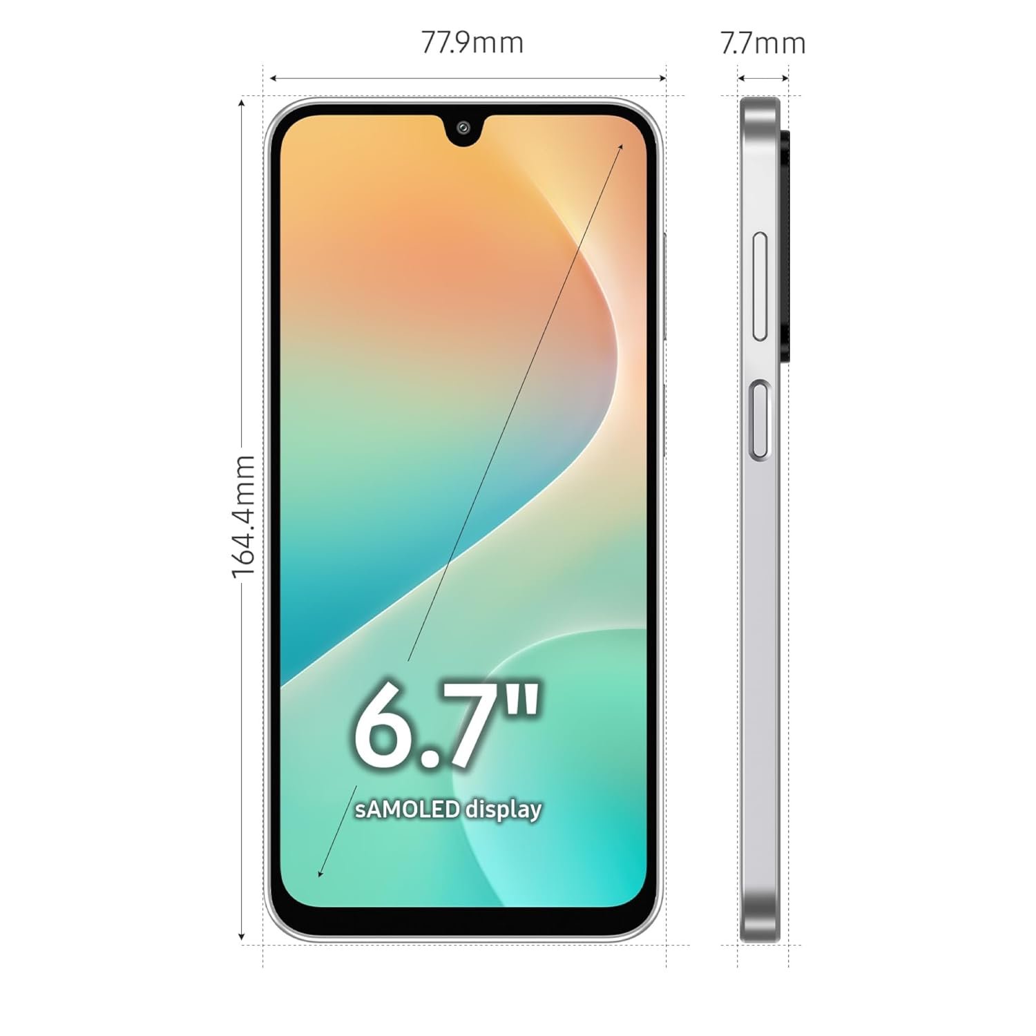 Samsung Galaxy M36 5G (Velvet Black, 8 GB RAM, 256 GB Storage)| Circle to Search| Google Gemini| Corning Gorilla Glass Victus+| 7.7mm Slim| AI Enhanced 50 MP OIS Triple Camera| Unmatched Nightography - Image 9