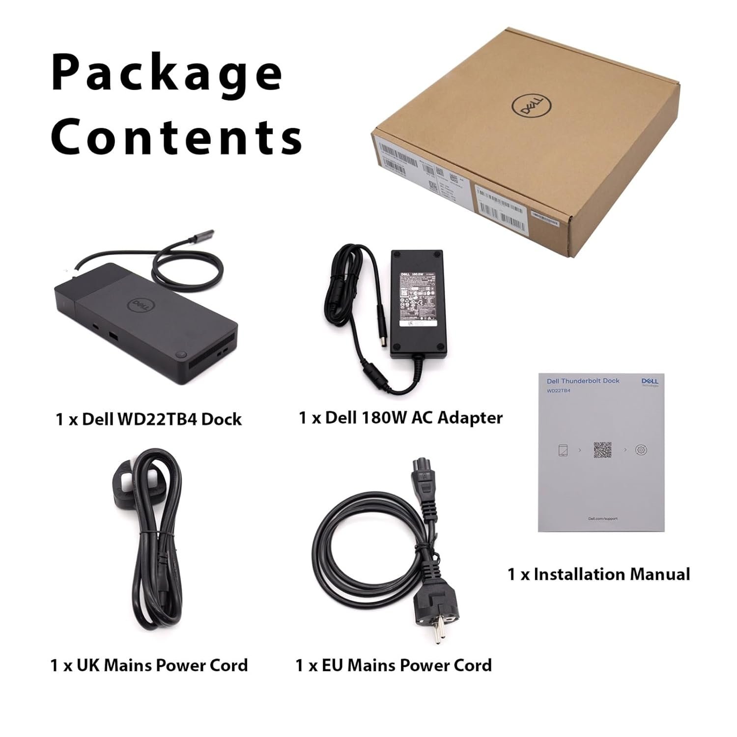 Dell Thunderbolt Dock WD22TB4, 9 Various of Ports, Video Resolution: 5K - 60 Hz (Single Display), 4K - 60 Hz (Quad Display), Interfaces: 2 x Thunderbolt 4 - Image 7