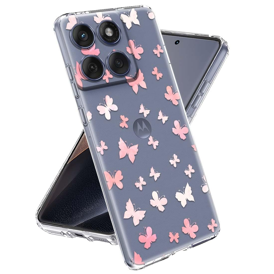 Fashionury Silicone Designer Printed Back Case Cover for Motorola Edge 60 Fusion -D0012 - Image 2